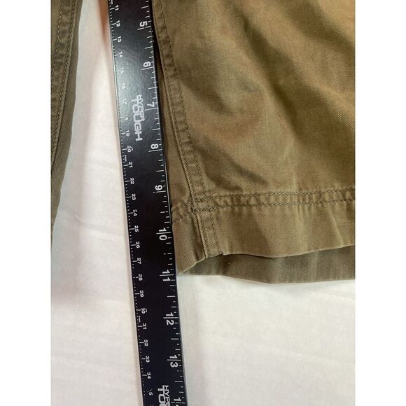The North Face Cargo Shorts Mens 36 x 11 Green Outdoor Adventure Travel Hiking - Picture 13 of 16